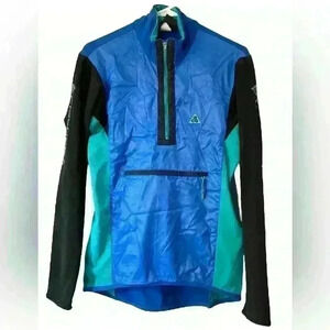 VTG 90s Nike ACG Fisher Jacket Windbreaker Rain Hiking Hoodie Packable Medium